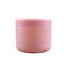 3PCS 100ML / 100G 3.4oz Refillable Empty Plastic Make-up Cosmetic Jars Face Cream Eye Shadow Lip Balm Lotion Sample Storage Container Pot Bottle Case Holder With Screw Cap (Pink)