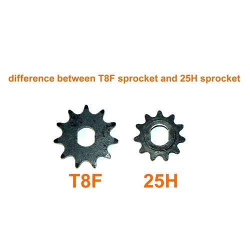 L-faster 11T 25H Chain Sprocket for Escooter High Speed Brush DC Motor MY1020 Original 11 Teeth Sprocket Mini Gas Scooter Engine Sprockt
