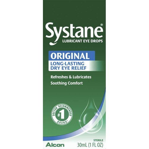 Systane Long Lasting Lubricant Eye Drops, 1 Fl. Oz (Pack of 1)