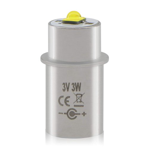 LudoPam LED Bulb XP-G3 LEDs Upgrade LED Flashliht Bulbs Compatible for 2 Cell D or C Maglite Flashlight Torch