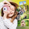Nynicorny Kids Camera, Children Digital Rechargeable Cameras Toddler Educational Toys, Mini Children Video Record Camera with 1080P HD 2 Inch Screen & 32GB SD Card for Birthday (Pale Pink)…