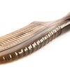 One&One Horn Comb Bone Comb Fine Tooth Comb for Women Hair.Natural animal horn bone and Hand Polished, Made in China.