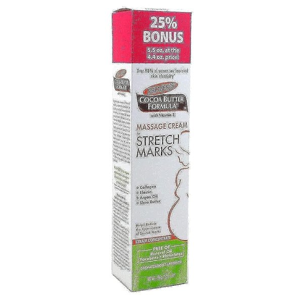 Palmer's Cocoa Butter Formula Massage Cream For Stretch Marks 4.40 oz ( Pack of 3)