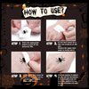 Wugbc 7 Sheets Halloween Face Temporary Tattoos Stickers Eyeliner Eye Shadow Face Fake Tattoos Spider Web Bat Mouth Halloween Makeup Kit For Women Girls Costume Cosplay Theme Masquerade Party Supplies