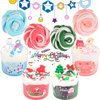Christmas 4 Pack Butter Slime, Xmas Toys Kit, Classroom Party Favors for Kids 8-12, Party Favors for Classroom Birthday, Christmas Stocking Stuffers, Slime Advent Calendar 2024