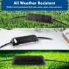RESTMO Outdoor Waterproof Connection Box, Weatherproof Electrical Extension Cord Cover, Safety Seal Enclosure to Protect Extension Cables, Strip Light, Power Tool, Timers, Holiday Decorations, Black