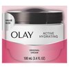 Olay Active Hydrating Cream, Face Moisturizer, 100 mL packaging may vary