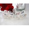 Generic Flower shaped crystal hair barrette clip bridal clip bridal barrette Set: B (Primary color: Gold)