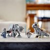 LEGO Star Wars at-at vs. Tauntaun Microfighters 75298 Building Kit; Awesome Buildable Toy Playset for Kids Featuring Luke Skywalker and at-at Driver Minifigures, New 2021 (205 Pieces), Multicolor