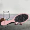 SoPretti Pink Vegan Lush Brush - Men and Womens Hair Brush - Smoothing Hair Brush - Vegan Hair Brush Paddle Brush