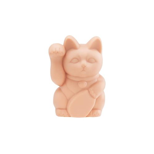 A Pound Of Flesh Lucky Cat Tattoo Practice Skin Doll Silicone Display, Professional Tattoo Supplies for Beginner Starter Training Artists, White