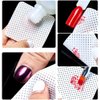 400 PCS Lash Extension Glue Wipes EBANKU Lint Free Glue Cleaning Cotton Pads for Eyelash Extensions Non Woven Nail Polish Remover Wipe Supplies - White
