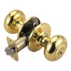 Design House 753285 Cambridge 2-Way Adjustable Entry Door Knob, Polished Brass