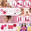 Toddler Girl Toys, Basic Pretend Makeup Kit for Girls, Kids Play Makeup Set for Kids 3-5 4-6, Toddler Makeup Kit with Fake Makeup Set, Car Key & Make up Toy for Age 3 4 5 Year Old Girl Gifts