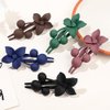 7 PACK Flower Alligator Hair Clips Matte Curved Hair Claw No Slip Hair Clips Volume Strong Hold Clip Hair Claw Hair Accessories for Women Girls
