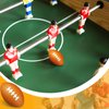 30 Packs Mini Football Sports Stress Ball Brown Foam Sports Ball Sports Themed Mini Football Stress Balls for School Carnival Reward, Christmas Party Favor Gift Stocking Fillers, Anxiety Relief Toy