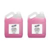 Genuine Joe CsySll GJO02105 Liquid Hand Soap with Skin Conditioner, 1 gallon Bottle, Pink, 2 Units