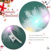 Catery Christmas LED Headband Snowflake Hair Hoop Xmas Feather Light Up Hair Hoop Costume Headband Holiday Headdress Sparkle Christmas Party Supplies Gifts Accessoriess for Women and Girls (Set-1)