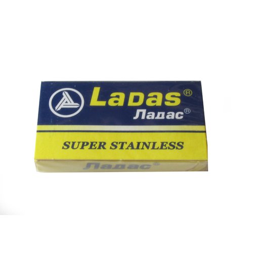 Ladas Super Stainless Double Edge Safety Razor Blades, 100 blades (20x5)