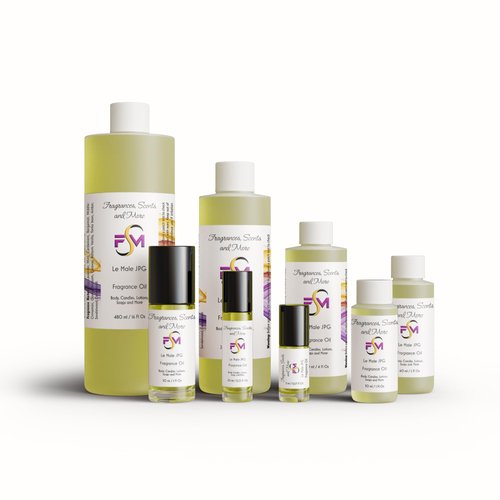 Le Male JPG Fragrance Oil - 0.33 Fl Oz Glass Roll On (10ml)