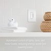 Legrand Radiant RT2WCCV4 4 Button Countdown Timer Light Switch with LED Locator Light for Fan or Lights, 60 Minute, 40 Minute, 20 Minute, and 10 Minute Settings, White, 1 Count