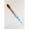 Blue Handle CRIMPED 100% Kolinsky Acrylic Nail Brush (Crimped 22)