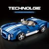 Yunigzmy Sports Car Model Building Blocks Set for Shelby Cobra S, 312 PCS Racing Car Model Building Blocks kit, MOC Super car Building Brick, Construction Vehicle Toys Gift for Kid Adult