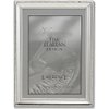 Lawrence 11645 Verona Collection 4-Inch x 5-Inch Metal Silver Picture Frame with Beads