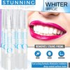 Whiter Image Mini Togo Teeth Whitening Pen 10 Pack, Erases Teeth Stains and Strengthens Enamel, Restorative Serum Gel That Reverses Enamel Damage from Bleaching On The Go for Up to 150 Applications