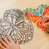 Melissa & Doug Stained Glass Made Easy Activity Kit: Butterfly - 140+ Stickers - Kids Sticker Stained Glass Craft Kit; Sun Catchers For Kids Ages 5+