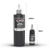 CNC 8oz Black Tattoo Ink Set 240ml True Black Vegan-Friendly Pigment Professional Tattoo Supplies for Lining, Shading, Blending Premium Skin-Safe Inks TI6003-240-001