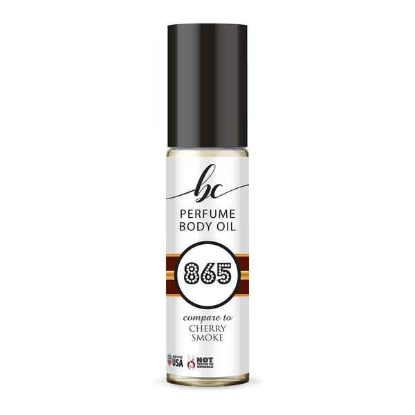 BIOCURA BC Perfume 865 Inspired by Cherry Smoke For Women & Men Fragrance Body Oil Roll-On 0.3 Fl Oz/10ml