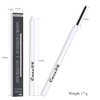 Yeweian Black White Eyeliner Pencil Set, Matte Smooth White Eye Brightener Stick, Quick Drying Waterproof High Pigmented Highlighter Eye Liner Eyeshadow Makeup, with Built-in Sharpener