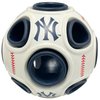 Pets First MLB New York Yankees Baseball Treat Dispensing Toy for Dogs and Cats, Rubber Ball Dog Toy, Interactive Fun Dog Treat Toy, Natural Rubber Dog Feeding Toy