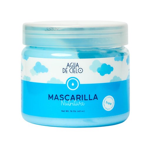 Agua de Cielo Nourishing Mask - Deep Conditioning Hair Mask for Dry Hair and Hair Growth, With Gi...