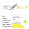 Premade Volume Eyelash Extensions 4D-D-0.10-15 Long Stem Premade Fans Eyelash Extensions .07 .10 Premade Volume Fans Volume Lash Extensions C D Curl(4D-D-0.10,15 mm)