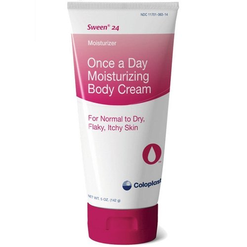 Coloplast Sween 24 Unscented Cream: 5 oz Moisturizing Body Lotion for All Skin Types - Paraben & Alcohol Free