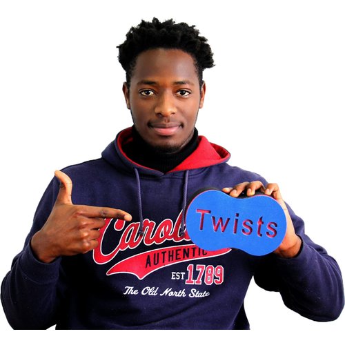 BEWAVE Hair Brush Sponge Twist Wave Barber Tool For Dreads Afro Locs Twist Curl Coil Black, 1 Pc with 1 Pc Hair Pick