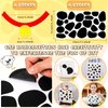 Oudain Dalmatian Costume Set Ear Headband Bow Tie Tail 4 Sheets Adhesive Felt Circles Felt Pads 4 Spotty Dog Bells Felt Pad Accessories Set for Costumes 100 Days of School Party Cosplay