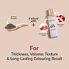 MINA ibrow Hair Color Tint Kit With Nourishing Oil & Brush Combo Pack (Black)