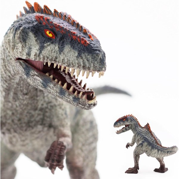 Gemini&Genius Giganotosaurus Dinosaur Toy for Kids, Giganotosaurus Dino Toy, Realistic Dinosaur Action Figure with Moveable Jaw, Gift for Boys and Girls Collection and Room Decor