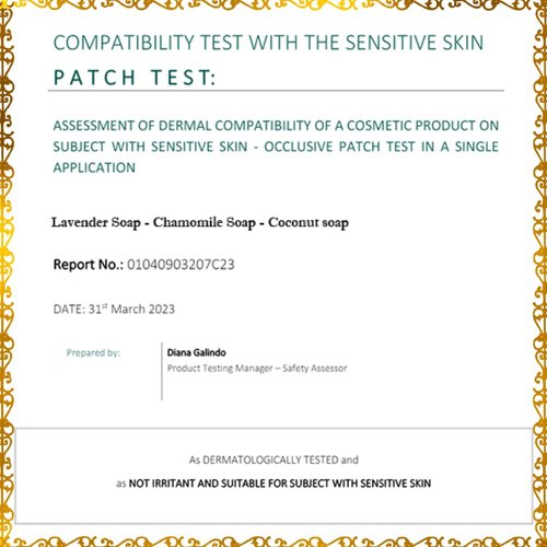 9 Big Laundry Bar Soap - Natural Ingredients with Chamomile Pure Oil Scent