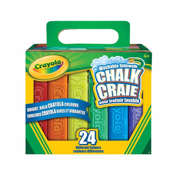 Crayola 24-Count Sidewalk Chalk