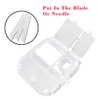 Ciieeo Blade Dispenser Case Disposable Razor Blade Disposal Case Barber Shop Storage Bank Container for Used Razor Blades Broken Cutter Devices Old Waste Blades Yellow
