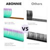Colored Lash Extensions, 16 Rows Cashmere lash extensions, 0.07 D Curl Lash Extensions, 12-15mm Mix Classic Lash Extensions, Single Lash Extensions for Professional(0.07-D-Ombre 12-15mm)