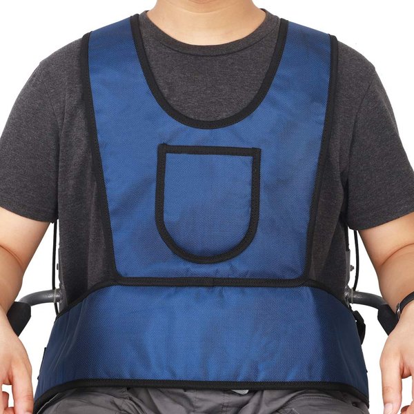 Wheelchair Seat Belt,Wheelchair Harness Adult,Wheelchair Belts to Prevent Sliding,Wheelchair Restraints for Elderly Patient Disabled,FUSHIDA Constraint Jacket,Chest Posey Vest Restraint Belt