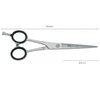 G4 Vision Left Hand Pro Barber Scissors for Salon Shears Edge Hair Cutting Grooming Lefty (6 in)