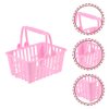 Toddmomy Mini Toys Shopping Cart 20Pcs Mini Shopping Basket Mini Shopping Basket Small Retail Shopping Basket Grocery Basket with Handles for Girls Age 4-5 (Girls Age 4-5 Furniture Dolly