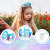 AMCAMI mermaid crown seashell mermaid headbands for women fish scale hair accessory little mermaid party decorations birthday girl headband mermaid birthday outfit mermaid costume mermaid headband