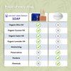 Ancient Greek Remedy Organic Face and Body Soap Bars for Dry, Normal and Sensitive Skin. Gentle Wash Treatment for Acne, Eczema, Psoriasis, Dark Spots and Rosacea With soap Holder (2)
